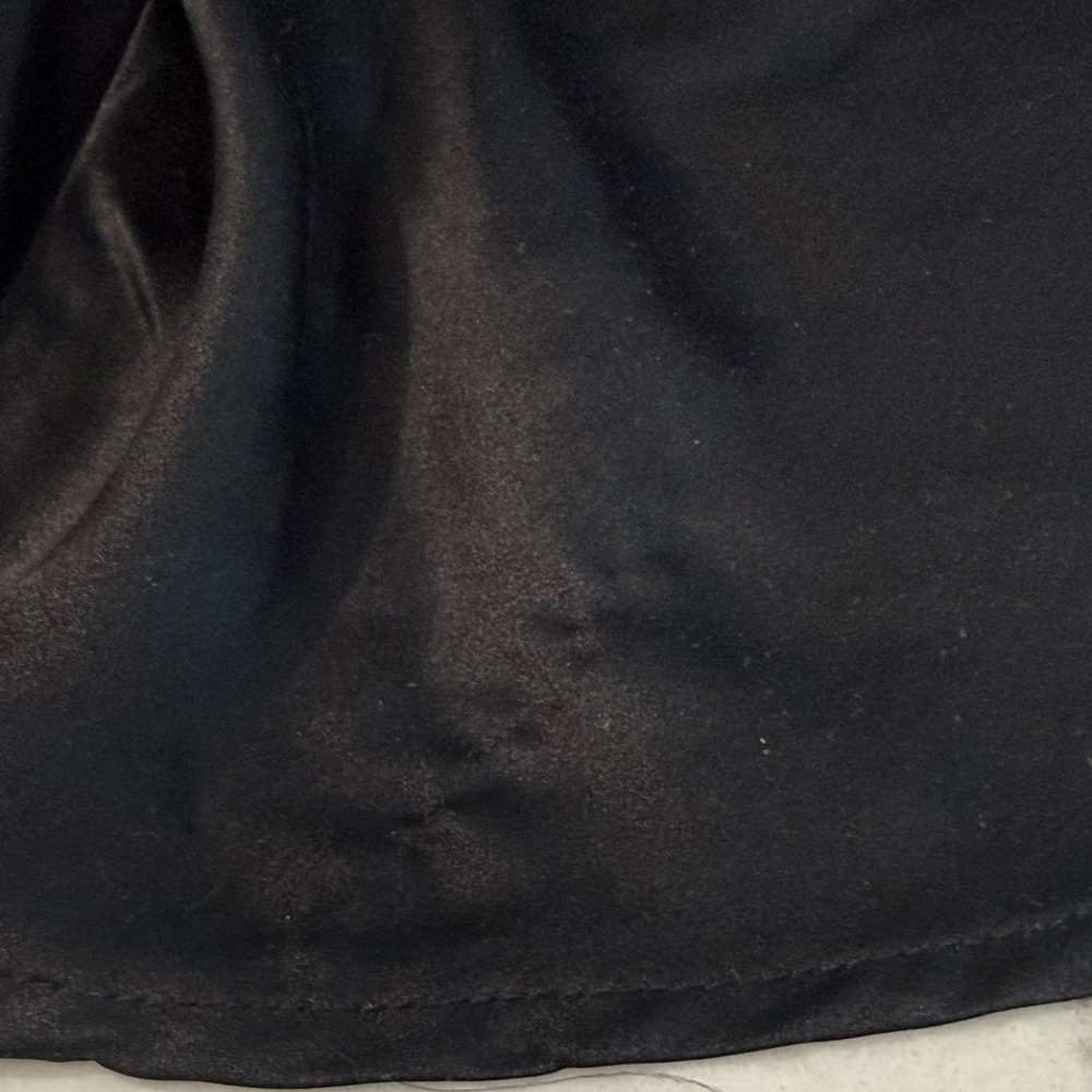 Reformation Joanna Dress Black Silk Strapless Formal Midi Maxi Size 12 - Picture 11 of 12